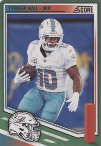 2025 Topps Signature Class Tyreek Hill Orange #86 Miami Dolphins