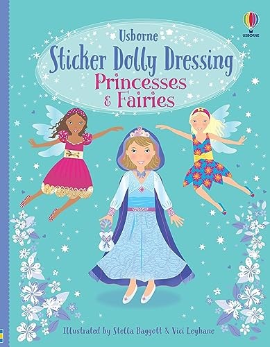 Sticker Dolly Dressing Princesses & Fairies Fiona Watt - Image 3