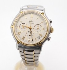 EBEL El Primero 39mm ACCIAIO/ORO ref. 1134901 dal 1999 automatico documenti