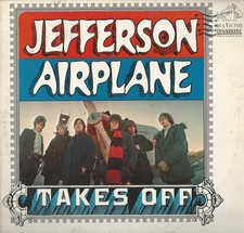 Jefferson Airplane LP - Takes Off - RCA Records LPM 3584 Mono