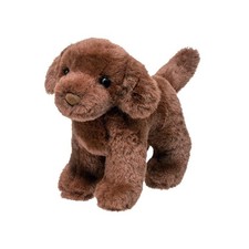 Douglas Sylvia Chocolate Lab Dog Plush Stuffed Animal 10-inch... USA FAST SHIP