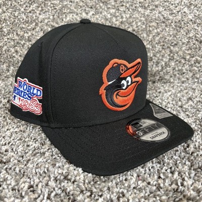Baltimore Orioles New Era 59fifty A-Frame Snapback Black 1983 World Series Patch