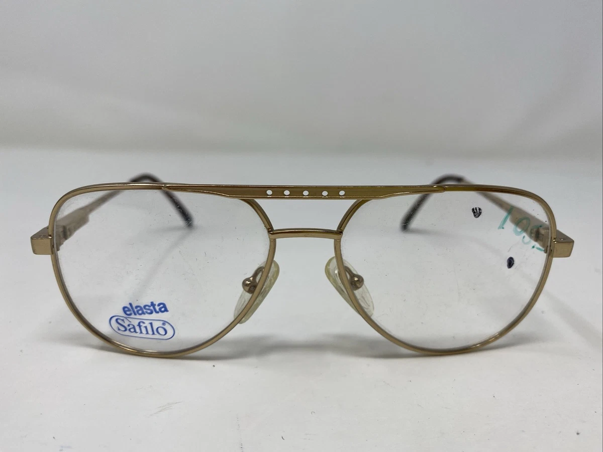 Safilo Gold Metal Eyeglass Frames for sale | eBay