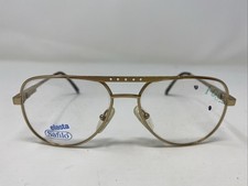 SAFILO ELASTA Italy YOUNG 4501 000 50-14-130 Gold Full Rim Eyeglasses Frame J200