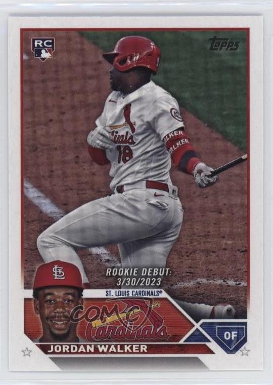2023 Topps Update Rookie Debut Jordan Walker #US122 1c68