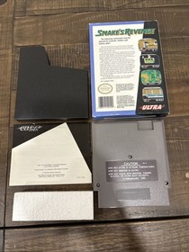 Snake's Revenge (Nintendo NES) w/Manual Box EXCELLENT CONDITION