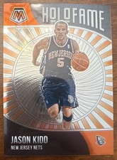 2020-21 Panini Mosaic - Rare Holofame Insert Jason Kidd Nets And Coach HOF