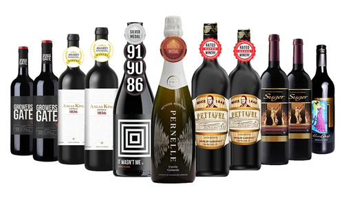 Perfect Choice Red Mixed Wines 10Pack + 1 FREE Sparkling