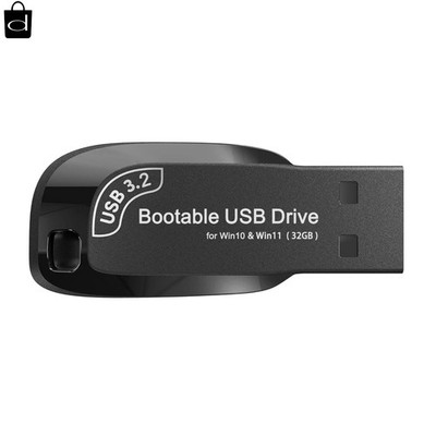 32GB - Bootable Windows 10&11, USB Driver 3.2Gen for Reinstall Windows, No TPM R