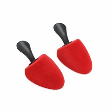 Shoe Tree with Handle Flocked Shoe Tree Shape Retention for Closet Storage