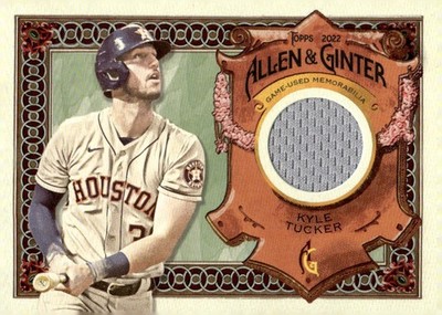 2022 Topps Allen & Ginter #AGRA-KT Kyle Tucker Full-Size Relics A Design