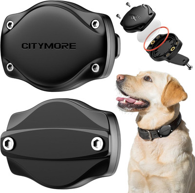 For Airtag Dog Collar Holder 1 Pack, Waterproof Protective Case,Compatible with