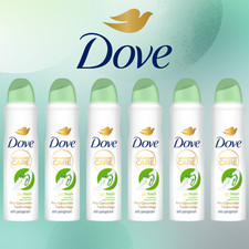 6 Pack Dove Antiperspirant Spray Cucumber & G...