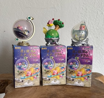 Re-Ment Kirby's Star and Galaxy Starrium Blind Box Figures #2, #5, #6