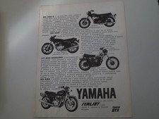 advertising Advertising 1976 Yamaha RD 350 C/XS 500/XT 500 ENDURO/XS 650 MOTORCYCLE