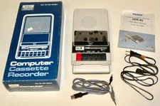 Vintage Radio Shack TANDY Computer Cassette Recorder CCR-81 (26-1208A) ~ NOS NIB