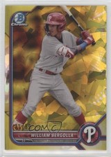 2022 Bowman Chrome Draft Sapphire Edition Yellow 31/99 William Bergolla 6ns