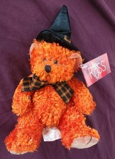Russ - Berrie Hocus Witch - Bear - Halloween - 2000 - 8" - New with Tags