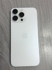 Apple iPhone 16 Pro Max - 256 GB - White Titanium (Unlocked) for