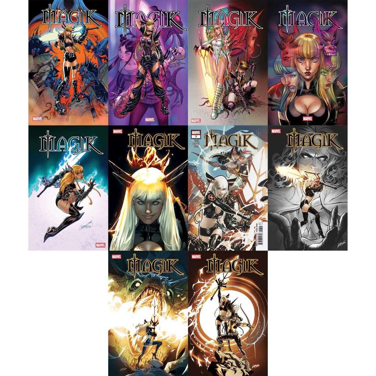 Magik (2024) #1 2 3 4 5 6 7 8 9 10 Marvel Comics X-Men COVER