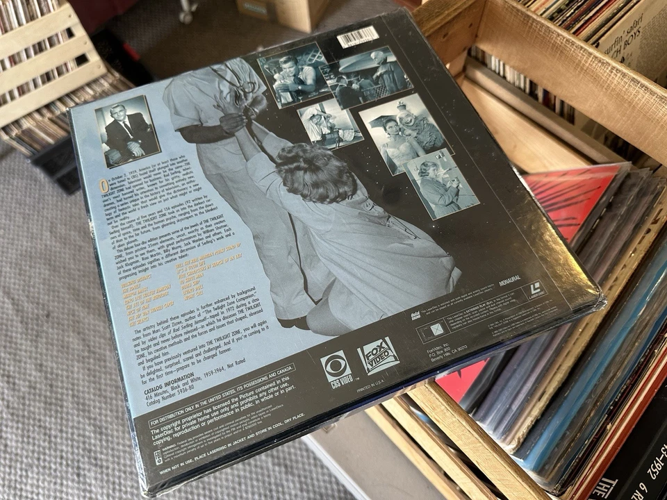 SEALED The Twilight Zone - The Creative Vision lot Volume 1&2 Box Set LaserDisc - Image 3 of 4