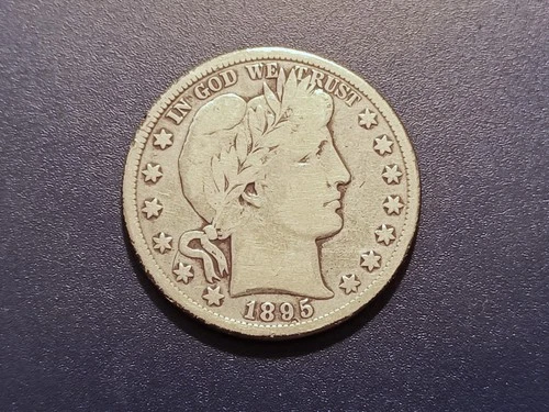 VG+ 1895-S Barber Half Dollar