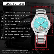 Pagani Design PD-YS025 Automatic Watch Light Blue Dial. Ships from USA
