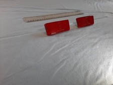 Coppia di riflettori paraurti posteriori Ford Fiesta Mk2, Ghia e XR2.