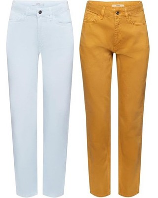 Esprit Damen Jeans Mom Fit Stretch Relaxed Crafted Qualität