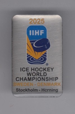 Ice Hockey Pin World Cup 2025 Denmark + Sweden 586 Del NHL 