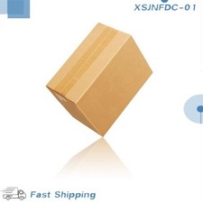 100 Corrugated Paper Boxes 6x4x4" 15.2 10 10cm Sturdy and lightweight Yellow