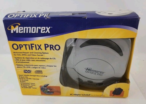 Memorex OptiFix Pro Motorized CD DVD Video Game Repair System 