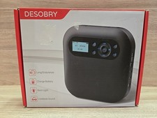 Portable CD Player with Ear Buds Cable FM Transmitter - Desobry A2