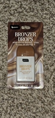 B.Pure Bronzer Drops glow with Cocoa Extract Shea Butter & Vitamin E
