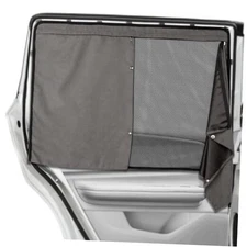 Car Window Shades, 2 Pack Suede Fabric & Dual-Layer with Zipper Magnetic Sun 