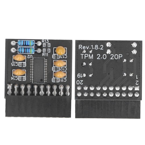 TPM 2.0 Module 20 Pin LPC Pro Remote Card Cryptographic Security Module. - Afbeelding 15 van 22