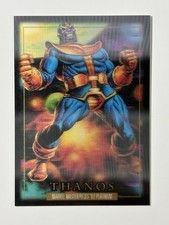 2024 Marvel Masterpieces '92 Platinum - #83 - Thanos - Lenticular