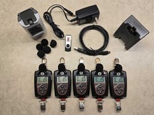 3M TSI EDGE Dosimeters, AC-300 Calibrator, Charger (3) EG5 and (2) EG4