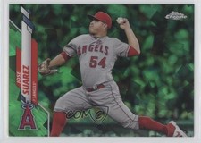 2020 Topps Chrome Update Sapphire Edition Green 10/45 Jose Suarez #U-46 yj7