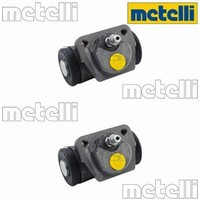 2X Radbremszylinder Metelli 04-0606 2 Bremszylinder Set Rechts Links FüR Ford