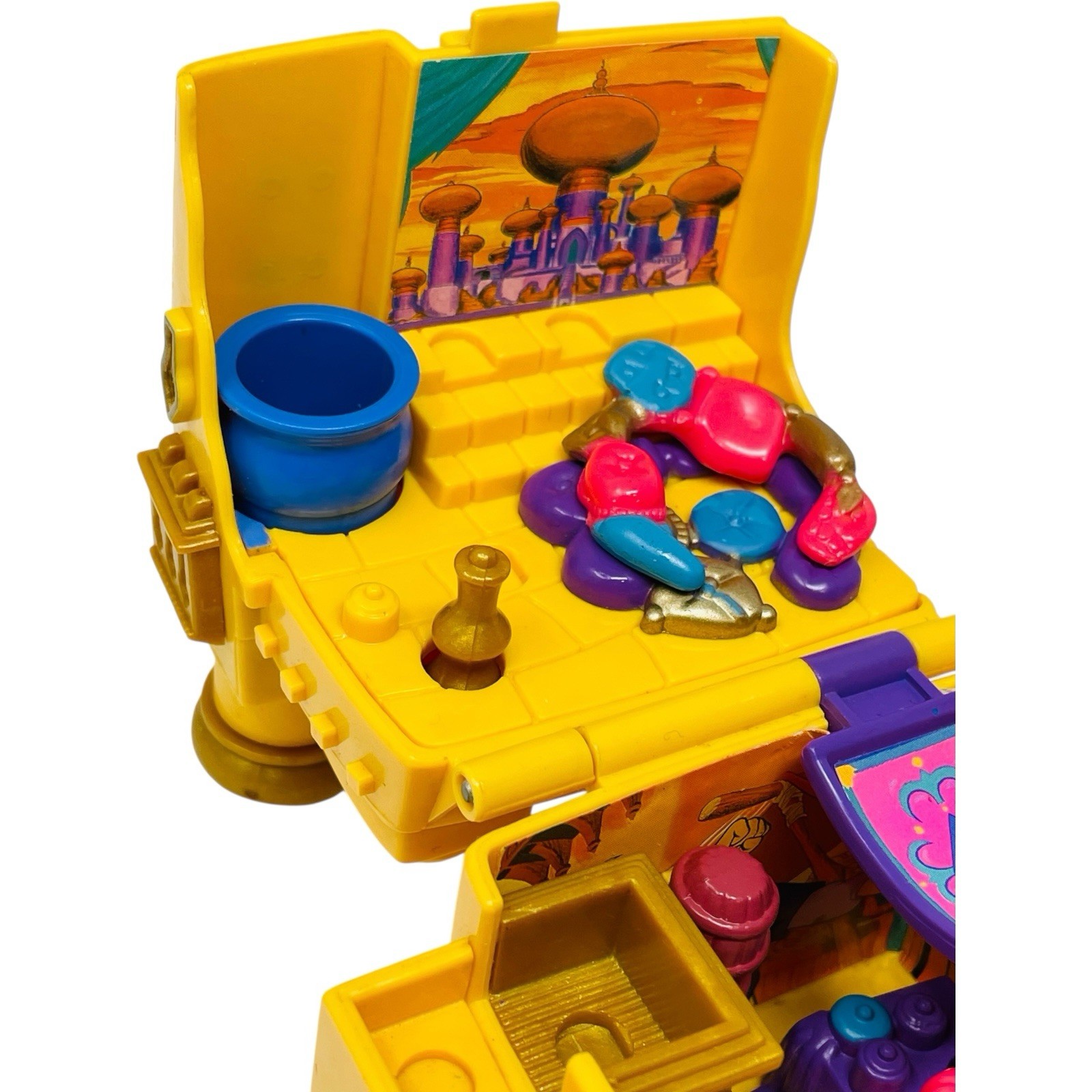 Polly Pocket Aladdin Agrabah Marketplace Complete 1995 by Bluebird toys