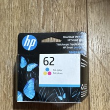 HP 62 Genuine Original Tri-Color Inkjet Ink Cartridge for HP Printer