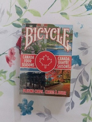 Bicycle deck of playing cards, CANADA FOUR SEASONS, collectible, USPCC USA, NEW