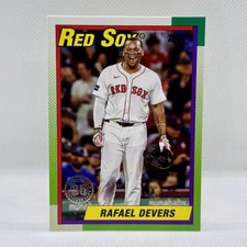 BOSTON RED SOX BASEBALL CARDS - YOU PICK - TOPPS ROOKIE RC INSERT PARALLEL FOIL