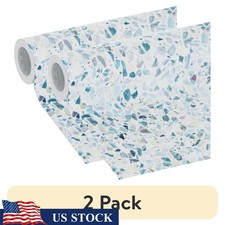 Peel Stick Removable Wallpaper DIY Heavy Duty Adhesive Mosaic Laminate 2 Pack US