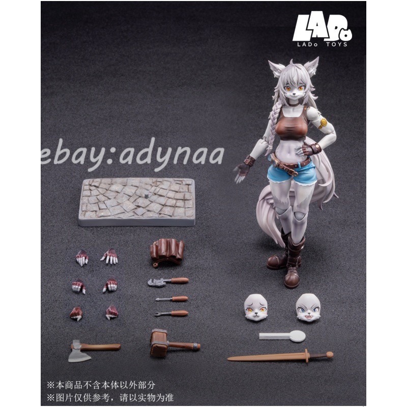 LADoToys Studio Liya Alopex ERA-001 Action Figure 1/12 PVC In