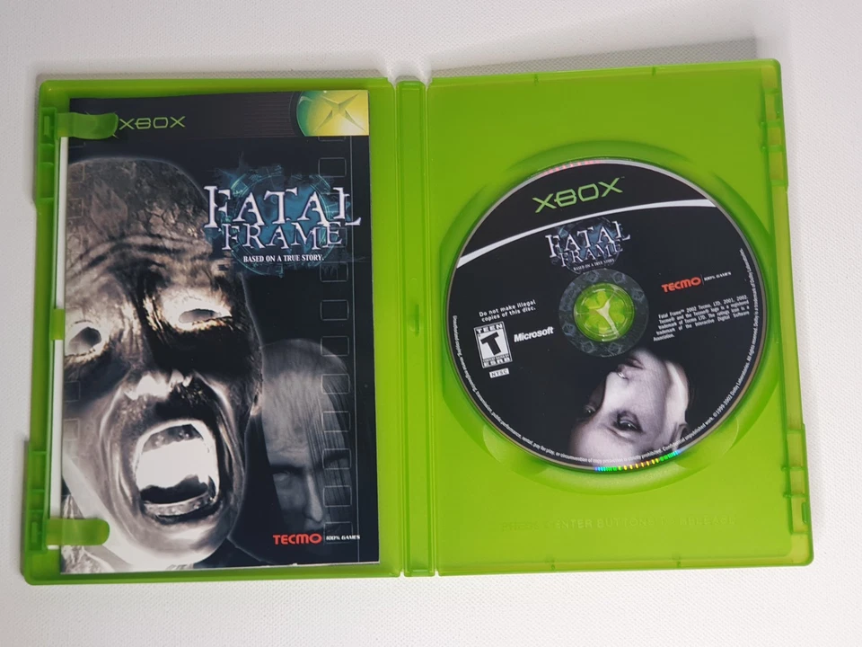 Fatal Frame NTSC U/C (Microsoft Xbox, 2002) CIB Complete W/ Manual - Image 3 of 4
