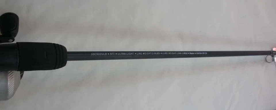 Zebco 2139254 33MC502ULB Micro Cast Spin Cast Rod Reel Combo 5 ft. 2 Pc. - Image 4 of 4