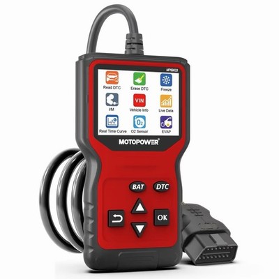 MOTOPOWER MP69033 Pro OBD2 Scanner Codeleser Check Engine Fehlerleuchte