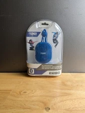 New NAXA NAS-3046 Blue Neckband Speaker with Bluetooth, FM Radio, MP3 Player